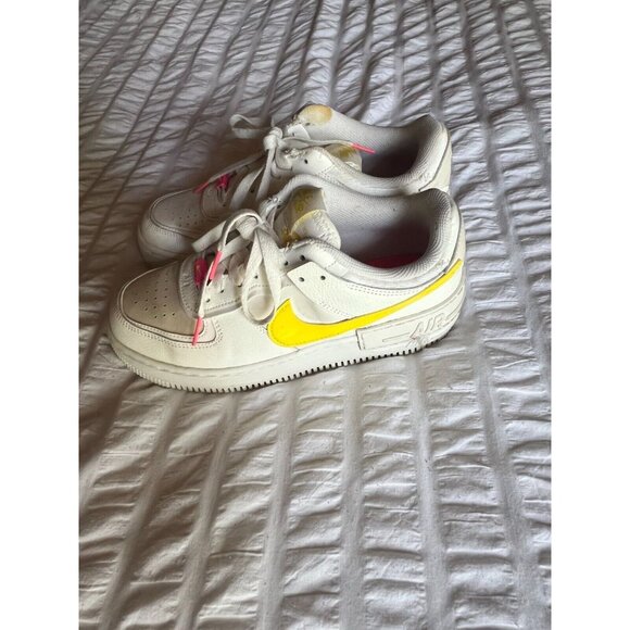 Nike Air Force 1 Shadow Sail Opti Yellow - Size 8.5 - Picture 5 of 8
